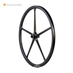 700C/29er Gravel XC Rueda de carbono de 5 radios 28mm de ancho para freno de disco de carretera